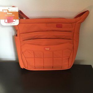 LUG - Flutter Mini Crossbody in Sunset Orange - NWT